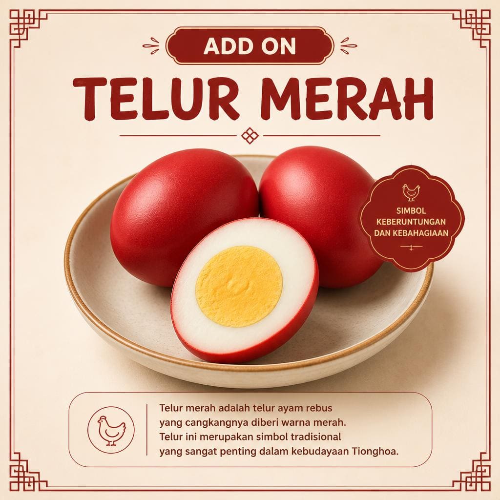 Telur Merah dari kategori add on Gopek House